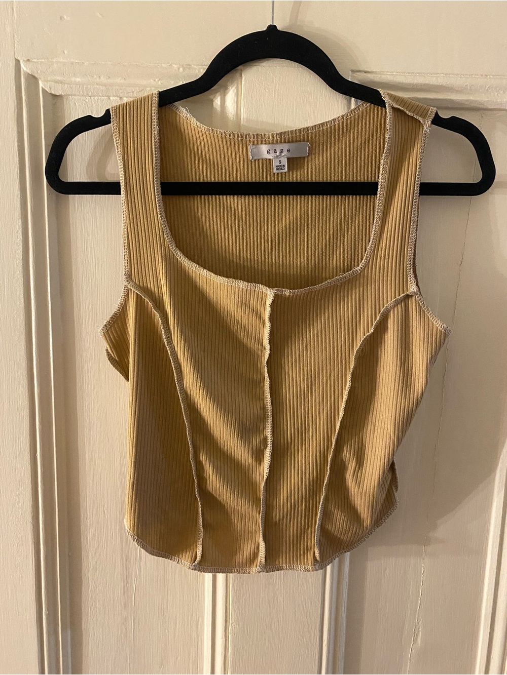 gaze Ribbed Tank Top